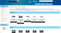 Desktop Screenshot of ciscostore.in
